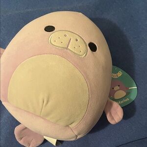 Squishmallows Pink and Cream Stuffed Animal